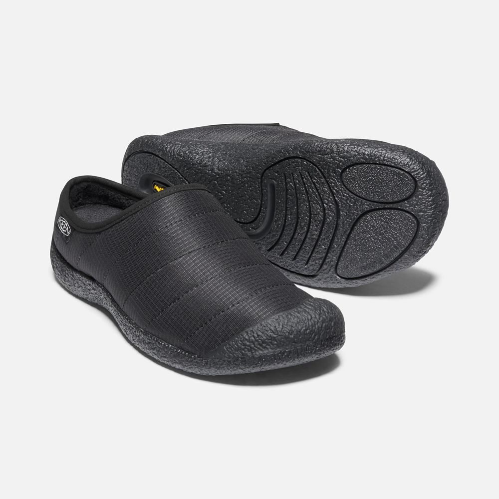 Keen Tofflor Dam Svarta - Howser Slide - 102745HTB